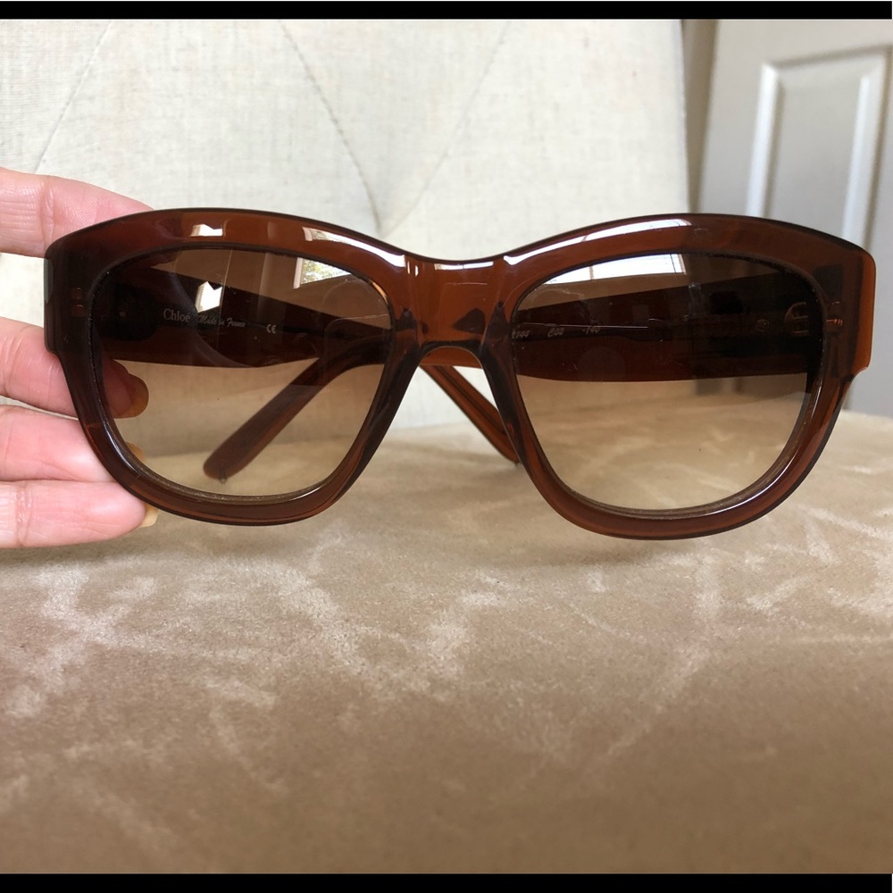 Original Brand new Chloe brown sunglasses CL2144